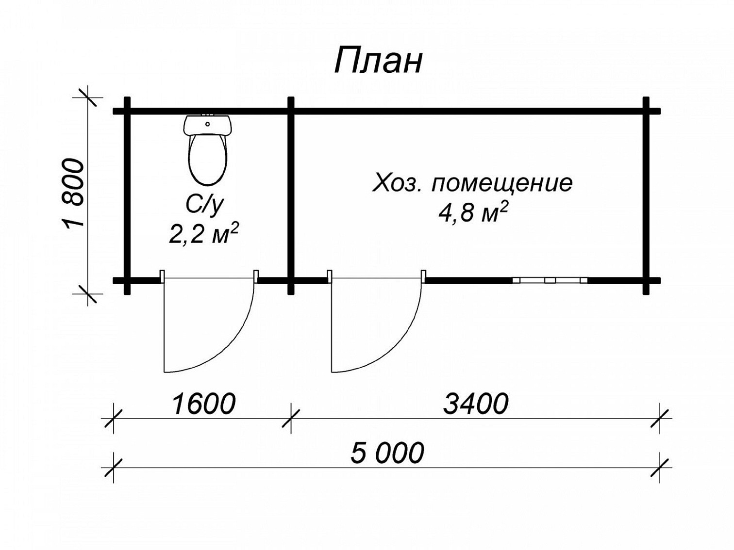 Хозблок ХП 112